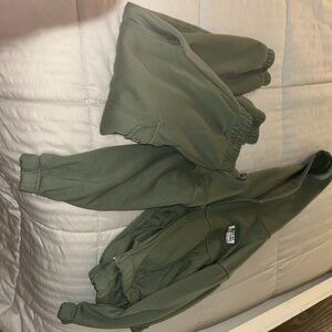 DKNY Kids Olive Green Sweatpants & Joggers Set
